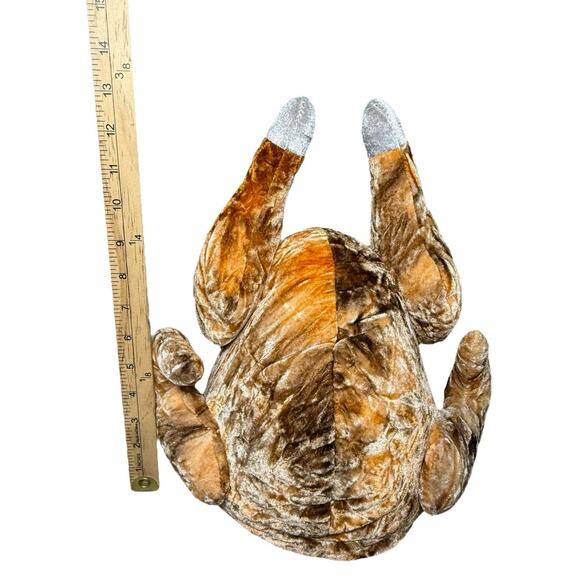 DanDee Turkey Plush Thanksgiving‎ Musical Hat Snapback 14" Funny 2010 Gag Gift - Picture 11 of 12